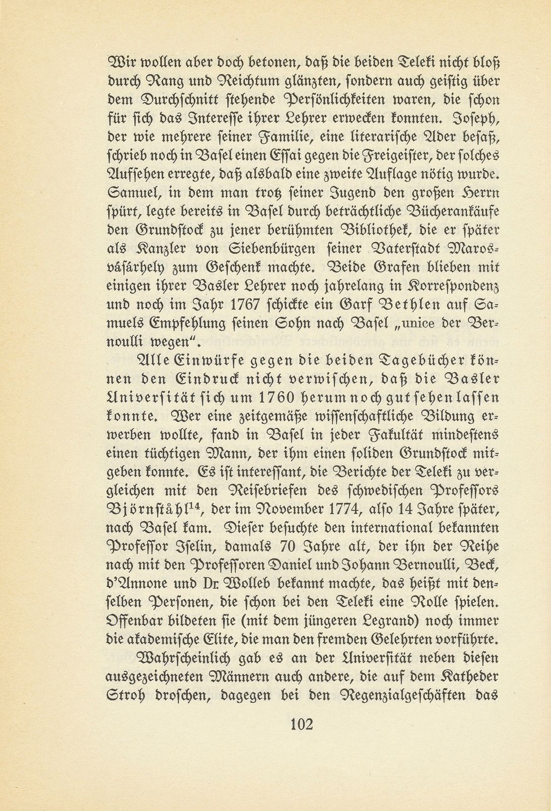 Die Basler Universität im Ausgang des achtzehnten Jahrhunderts – Seite 33