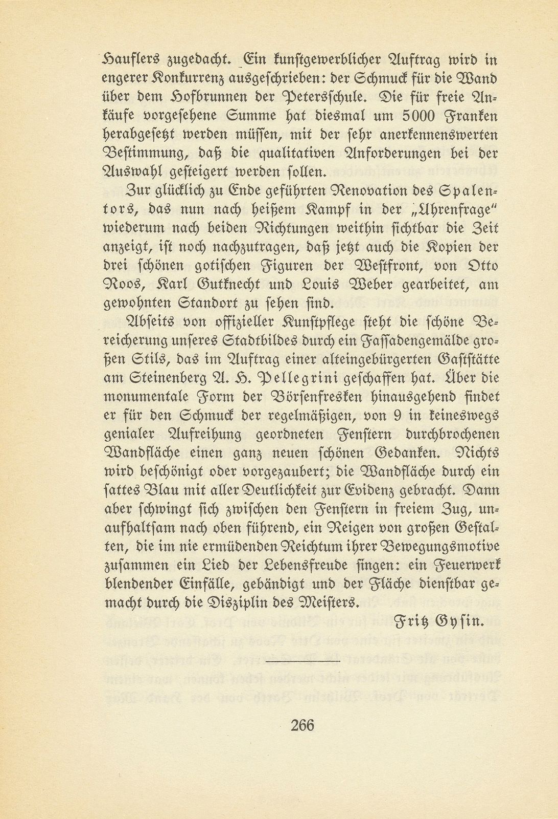 Das künstlerische Leben in Basel vom 1. Oktober 1933 bis 30. September 1934 – Seite 7