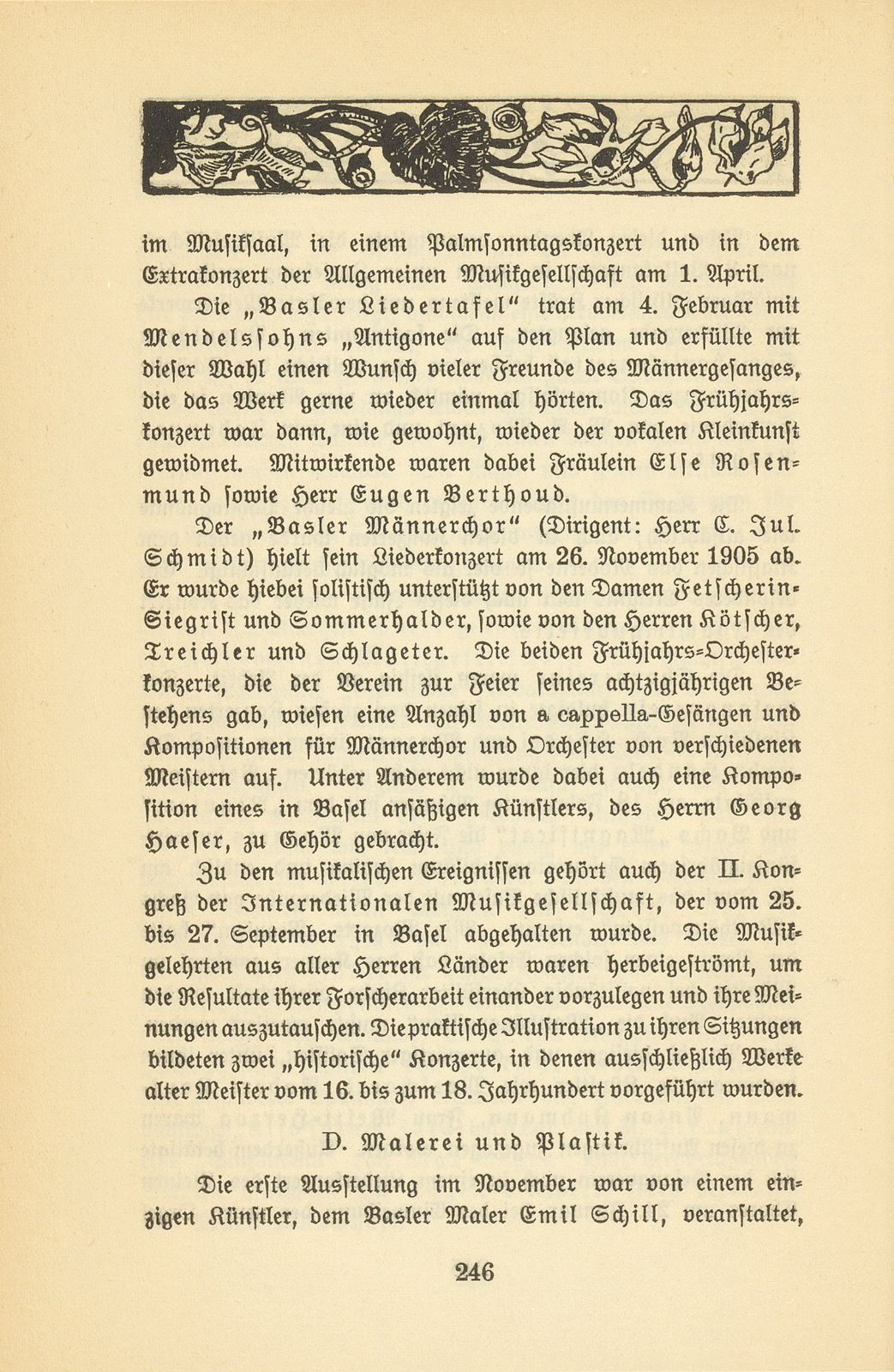 Das künstlerische Leben in Basel vom 1. November 1905 bis 31. Oktober 1906 – Seite 4