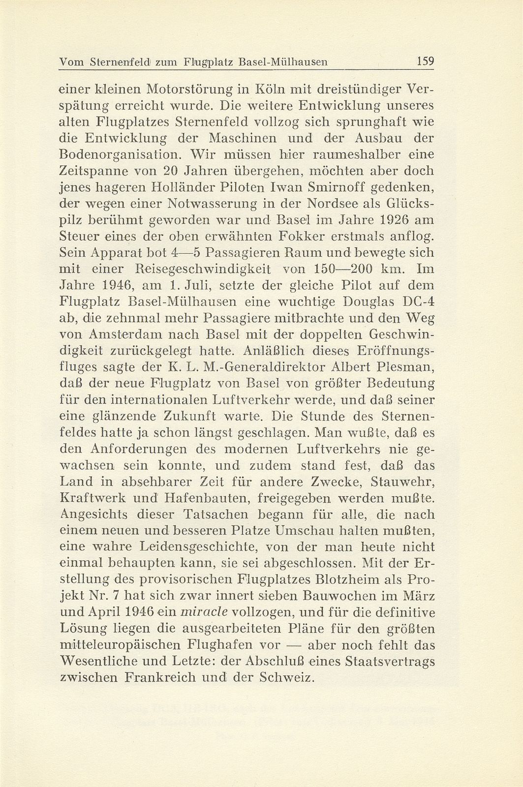 Zur Zeitgeschichte. Vom Sternenfeld zum Flugplatz Basel-Mülhausen – Seite 4