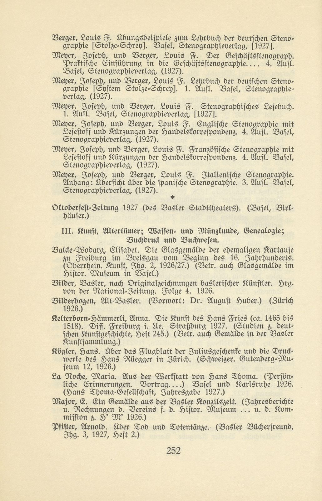 Basler Bibliographie 1927 – Seite 7