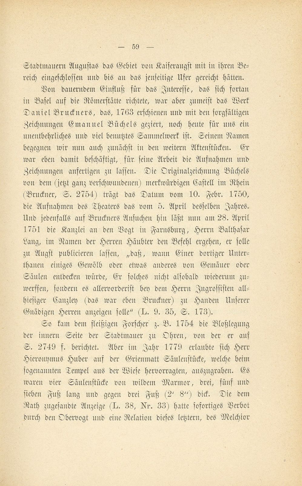 Zerstörung und Erhaltung der römischen Ruinen zu Augst – Seite 24