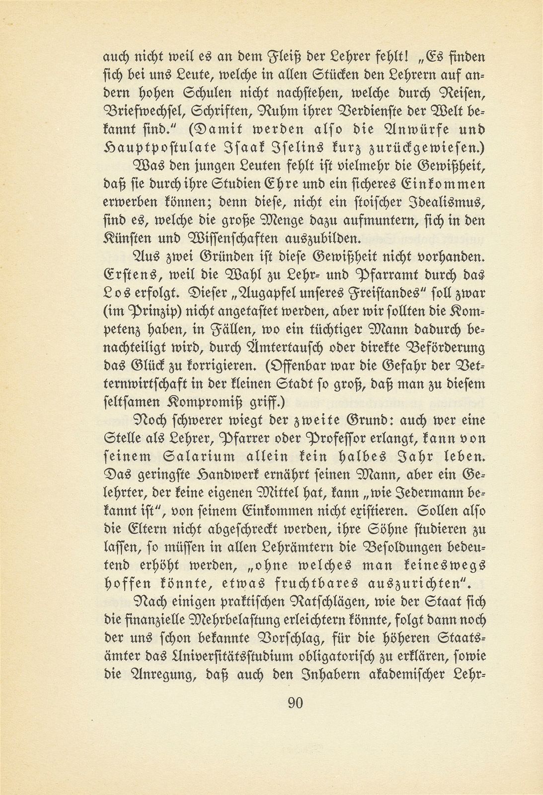 Die Basler Universität im Ausgang des achtzehnten Jahrhunderts – Seite 21