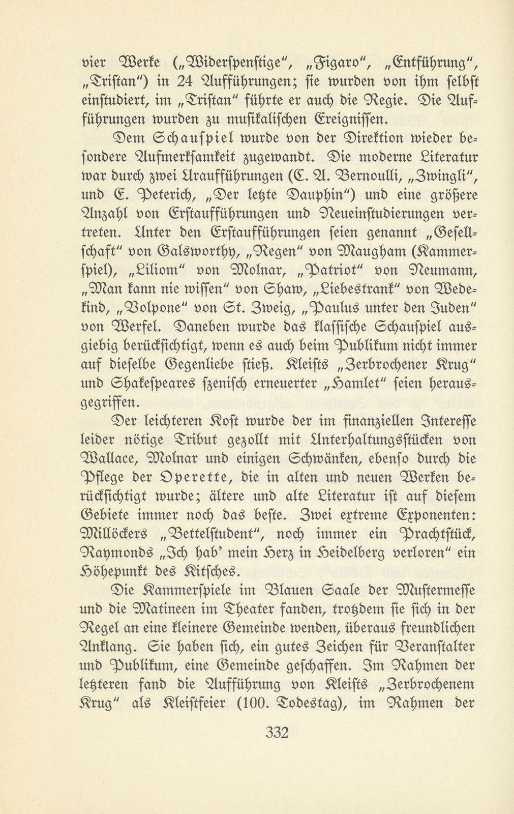 Das künstlerische Leben in Basel vom 1. Oktober 1927 bis 30. September 1928 – Seite 4