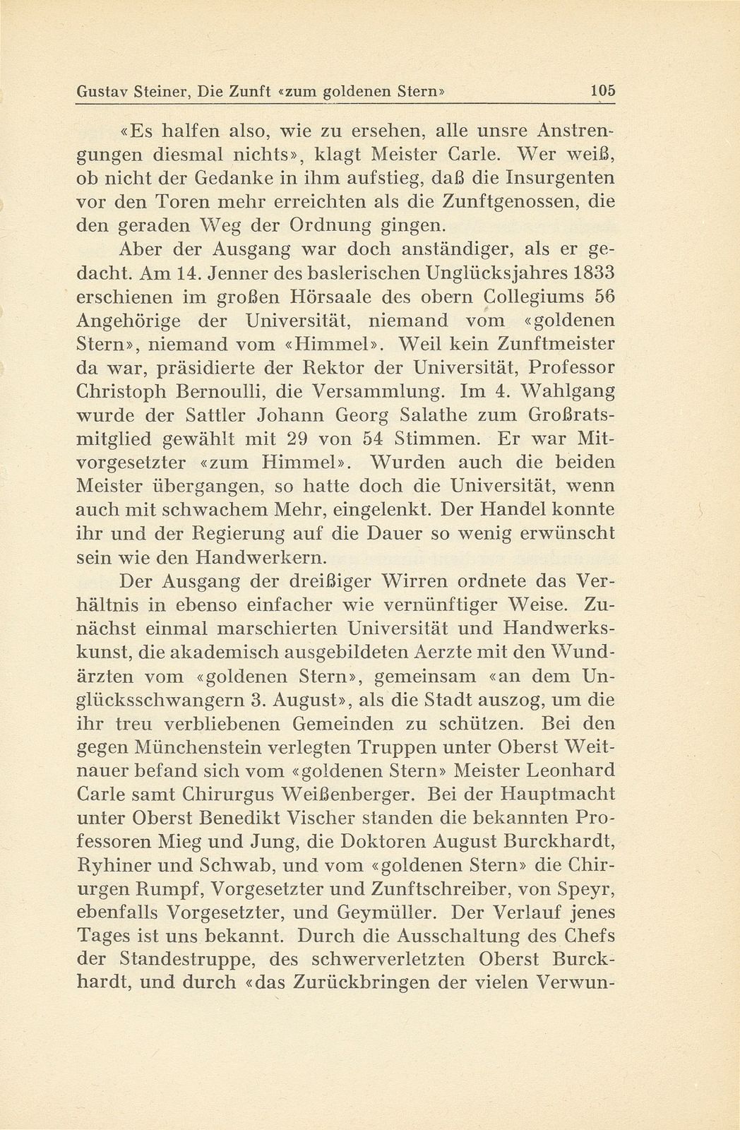 Die Zunft ‹zum goldenen Stern› im 19. Jahrhundert – Seite 37