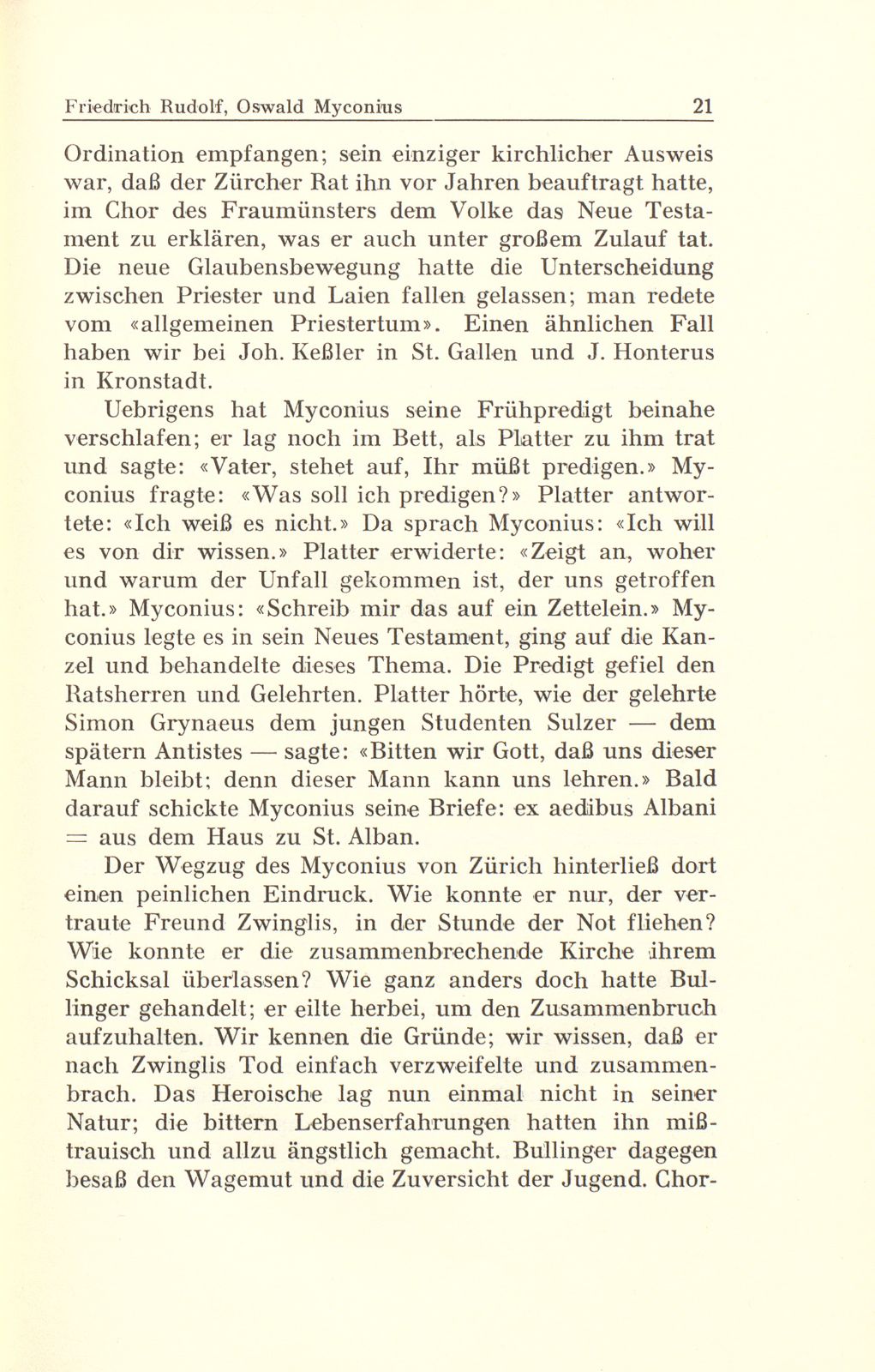 Oswald Myconius, der Nachfolger Oekolampads – Seite 8