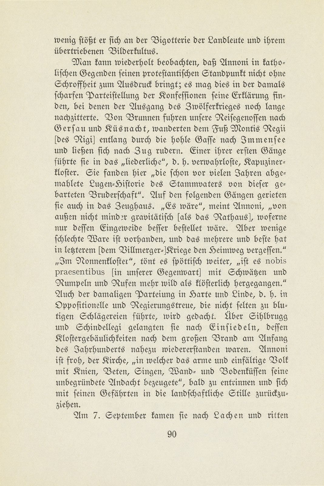 Aus den Wanderjahren des Hieronymus Annoni (1697-1770) – Seite 26