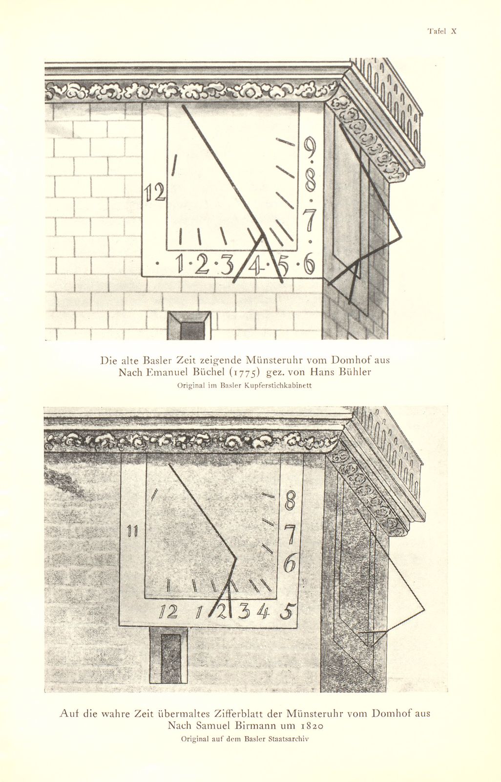 Die Wandlungen der Sonnenuhren am Basler Münster und die Basler Zeitmessung seit 1798 – Seite 17