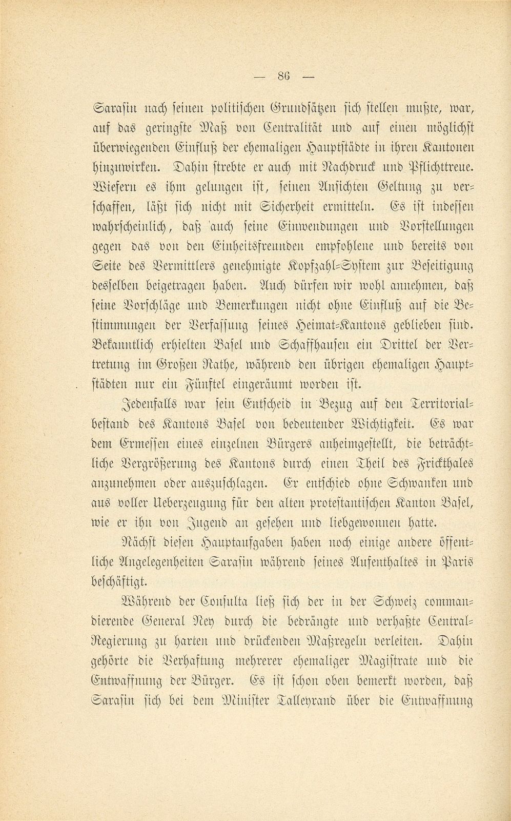 Bürgermeister Hans Bernhard Sarasin (1731-1822) – Seite 19