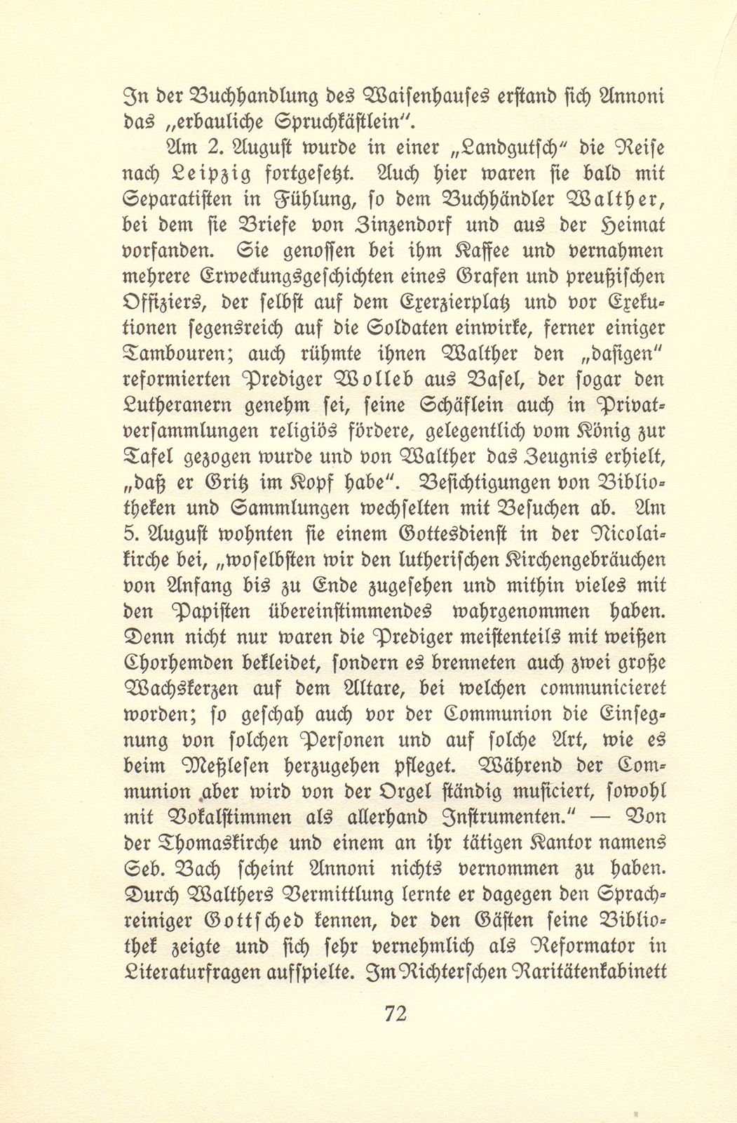 Aus den Wanderjahren des Hieronymus Annoni (1697-1770) – Seite 29