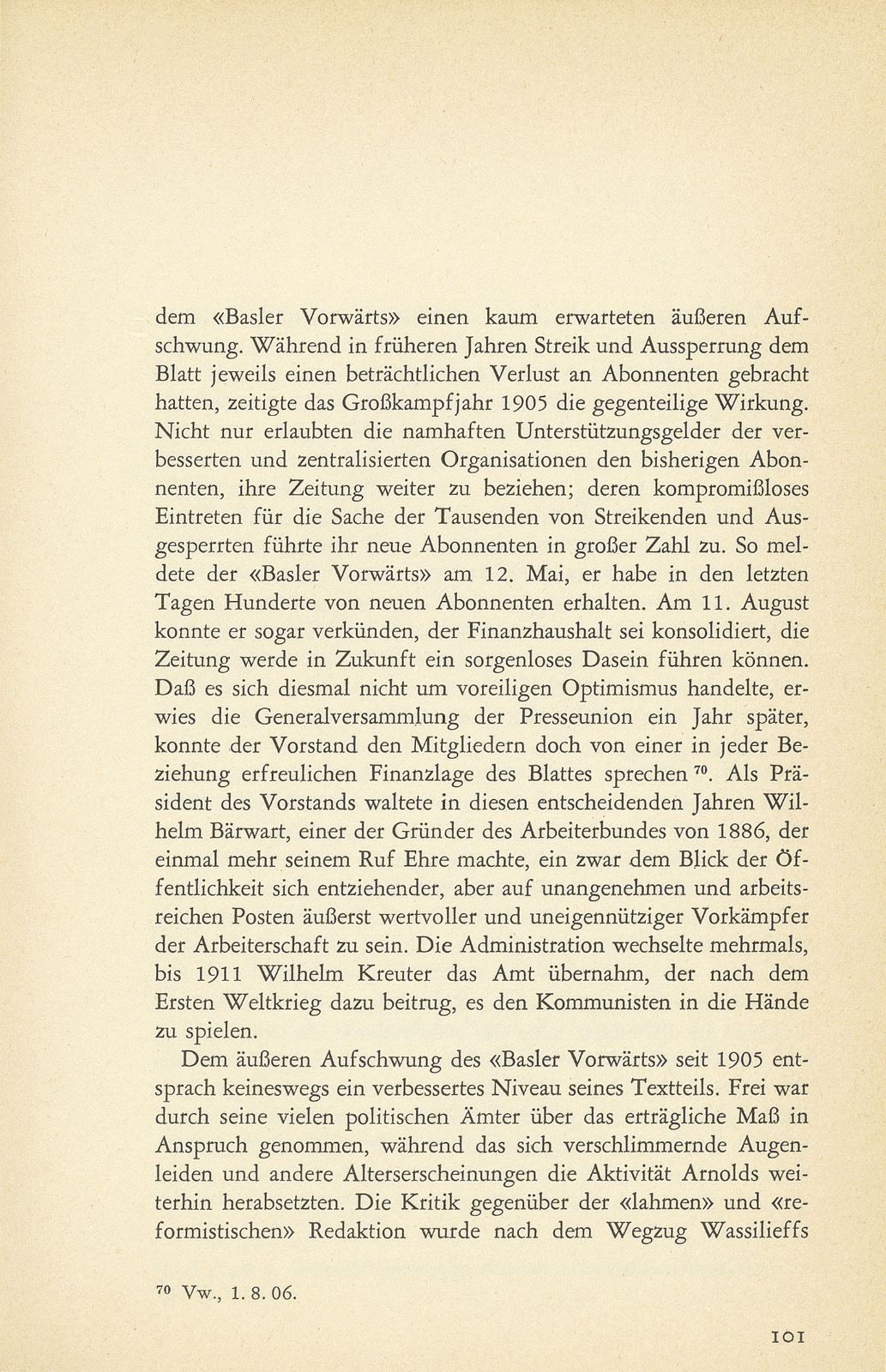 Die sozialdemokratische Presse in Basel bis zum Ersten Weltkrieg – Seite 33