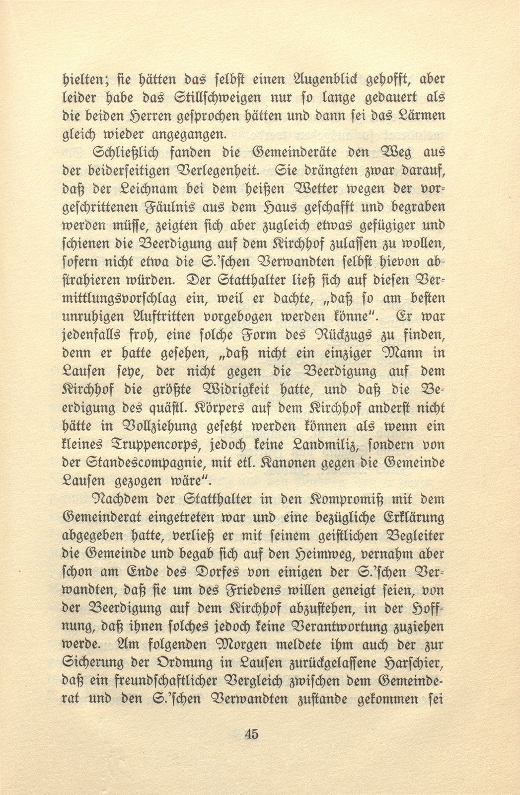 Eine Baselbieter Dorfrevolte im Jahre 1809 – Seite 15