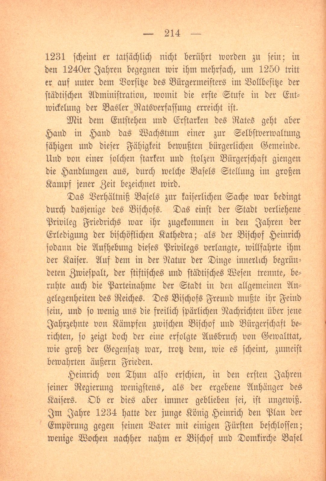 Zur Geschichte Basels im dreizehnten Jahrhundert – Seite 8