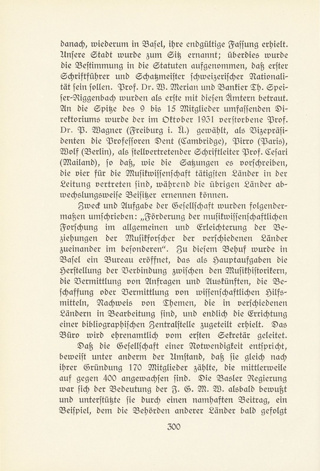 Das künstlerische Leben in Basel vom 1. Oktober 1930 bis 30. September 1931 – Seite 4