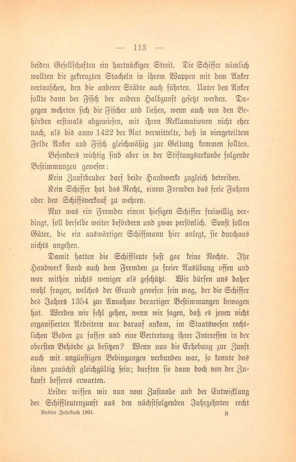 Zur Geschichte der Basler Rheinschiffahrt und der Schiffleutenzunft – Seite 3