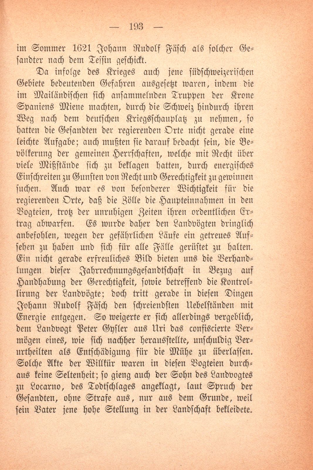 Bürgermeister Johann Rudolf Fäsch – Seite 15