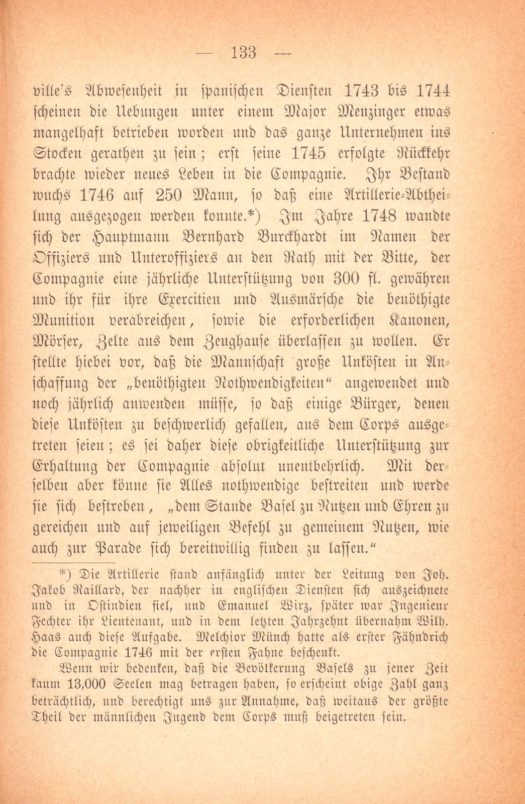 Über das baslerische Militärwesen in den letzten Jahrhunderten – Seite 55