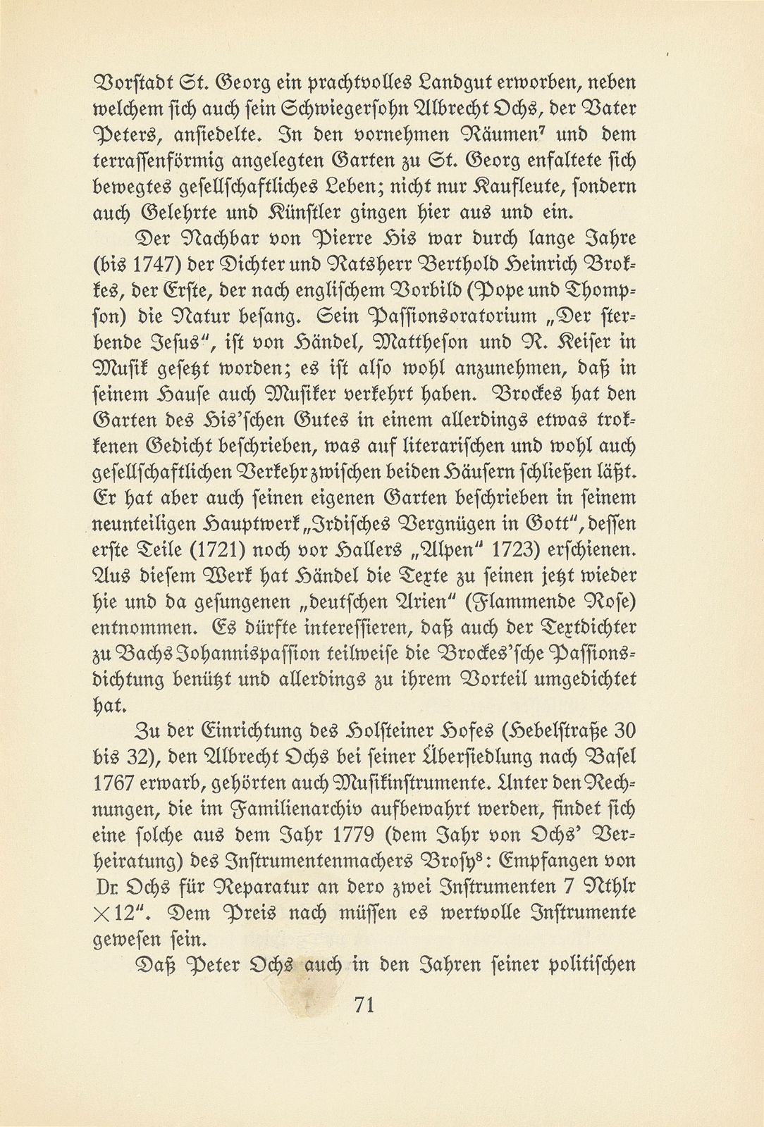 Ein handschriftliches Notenbuch aus dem Nachlass von Peter Ochs – Seite 4