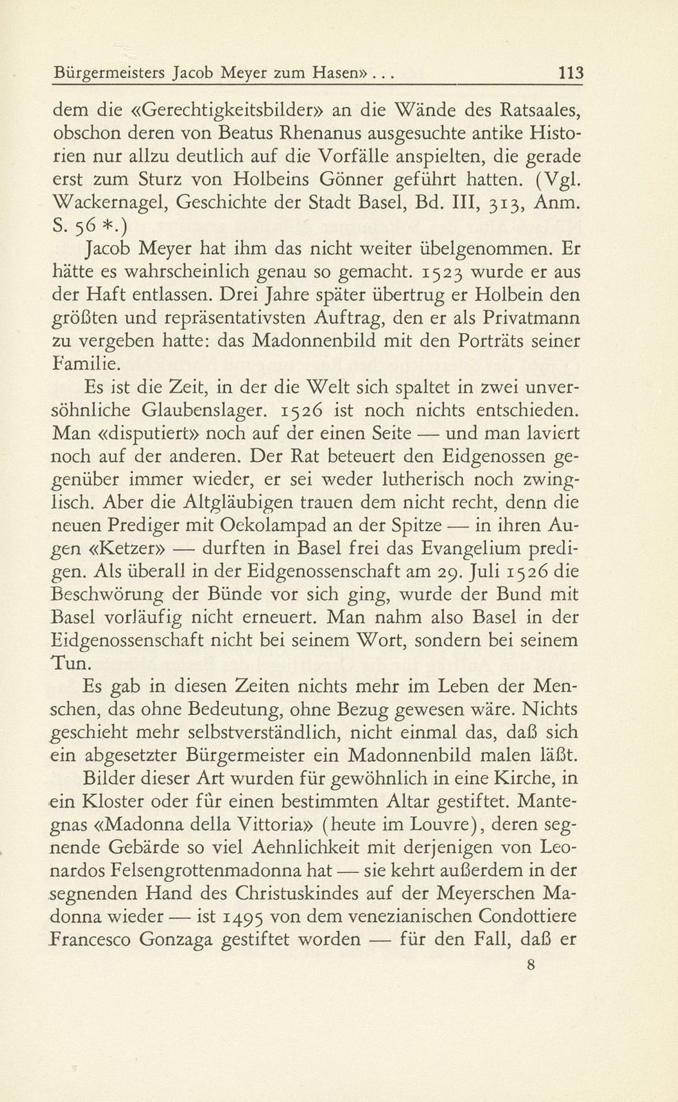 Hans Holbein d. J. ‹Madonna des Bürgermeisters Jacob Meyer zum Hasen› und ihre Geheimnisse – Seite 5