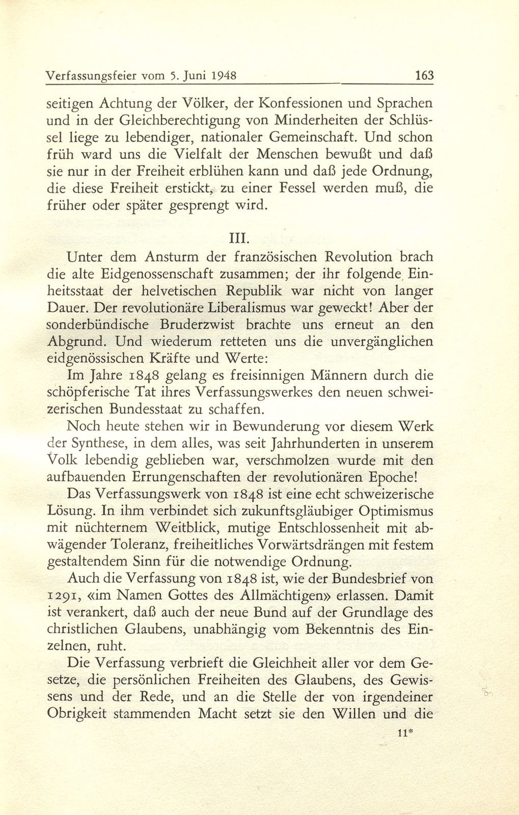 Zur Zeitgeschichte: Offizielle Verfassungsfeier in Basel am 5. Juni 1948 – Seite 4