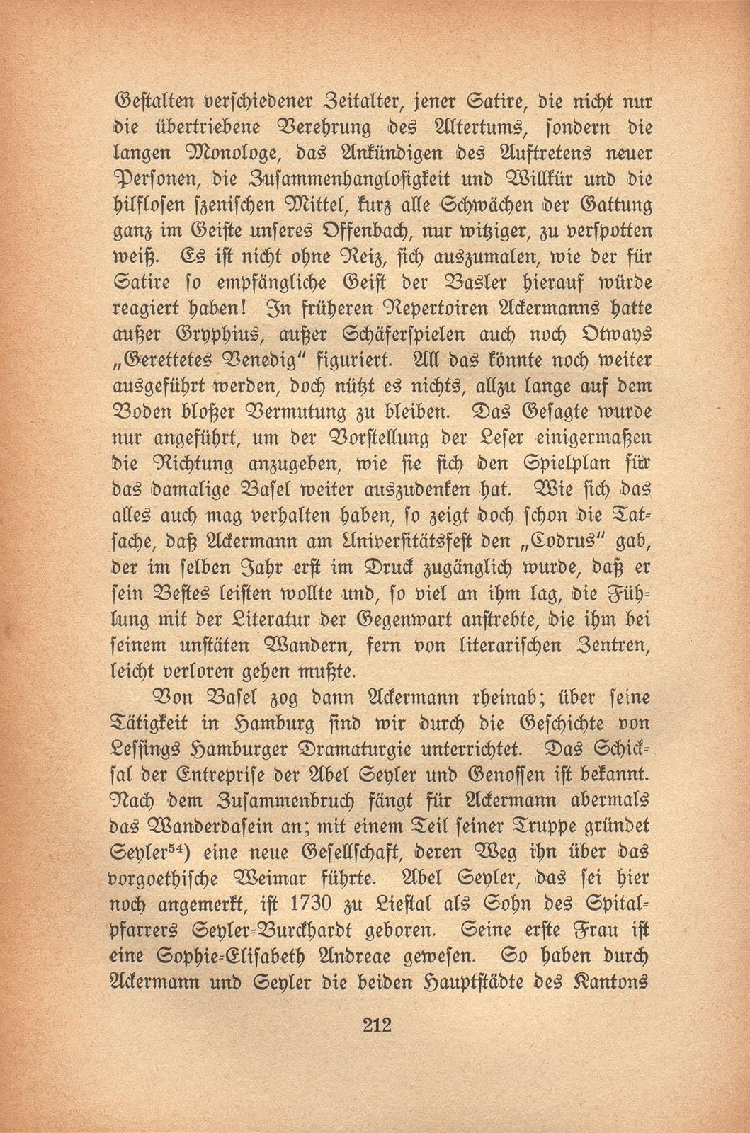 Basels Komödienwesen im 18. Jahrhundert – Seite 36