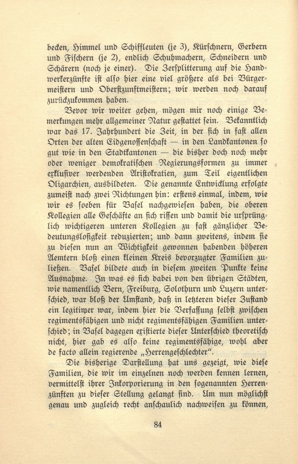 Stände und Verfassung in Basel vom 16. bis 18. Jahrhundert – Seite 15