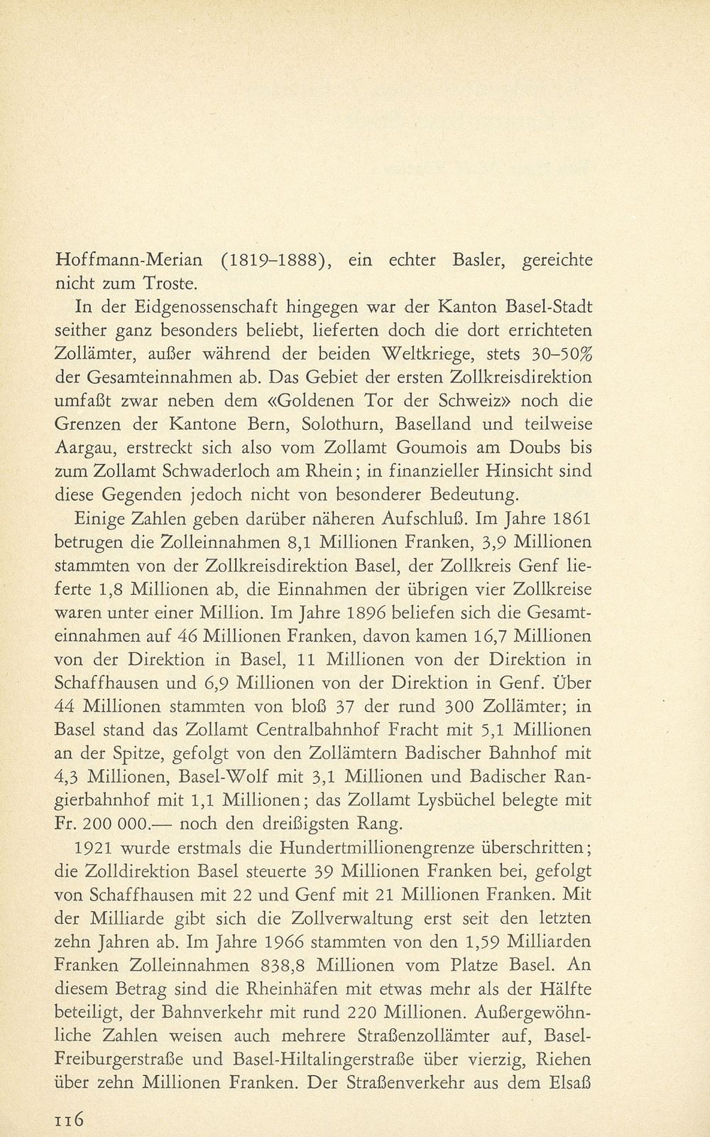 Die eidgenössischen Zollstätten im Kanton Basel-Stadt – Seite 2