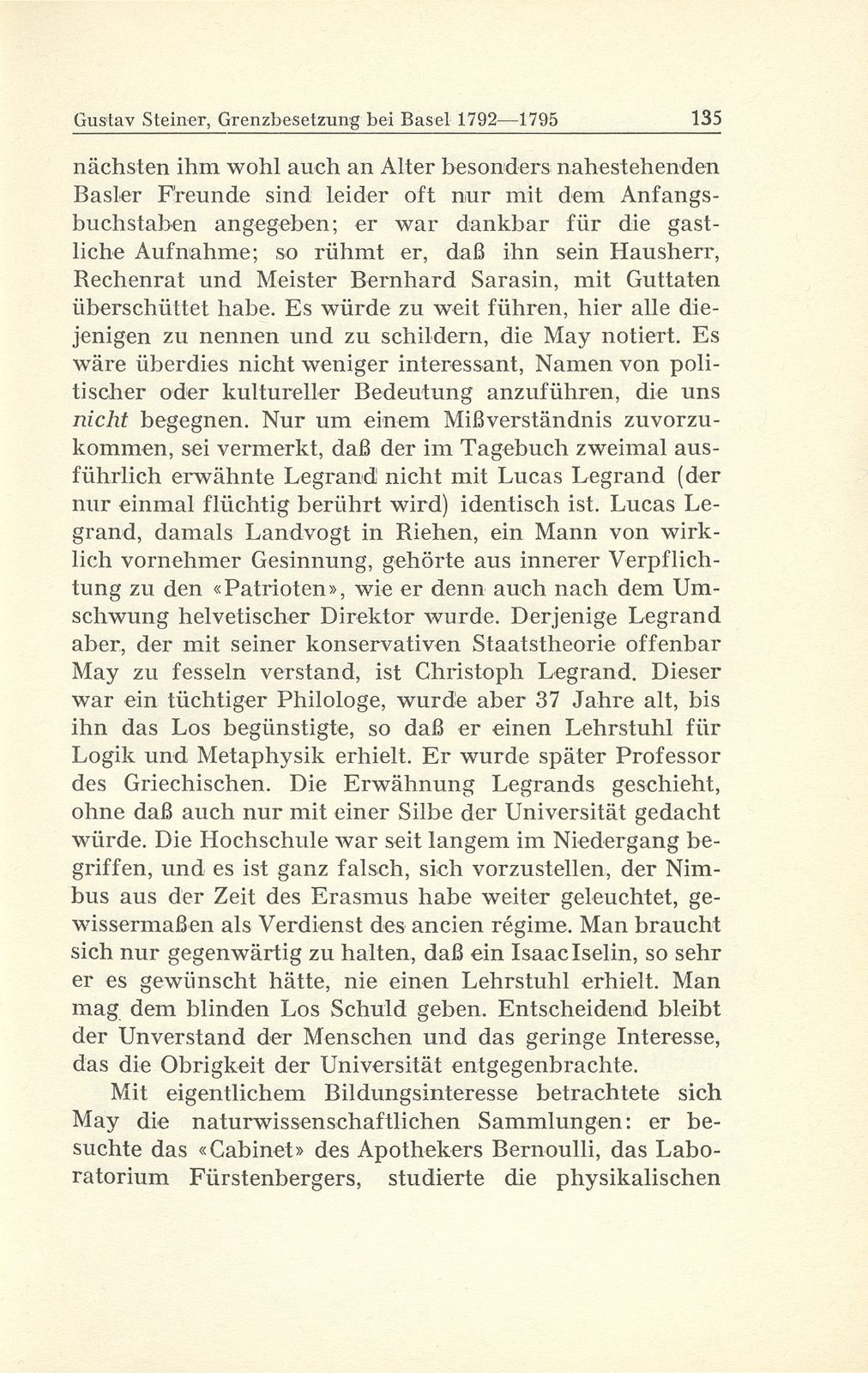 Grenzbesetzung bei Basel im Revolutionskrieg 1792-1795 – Seite 34