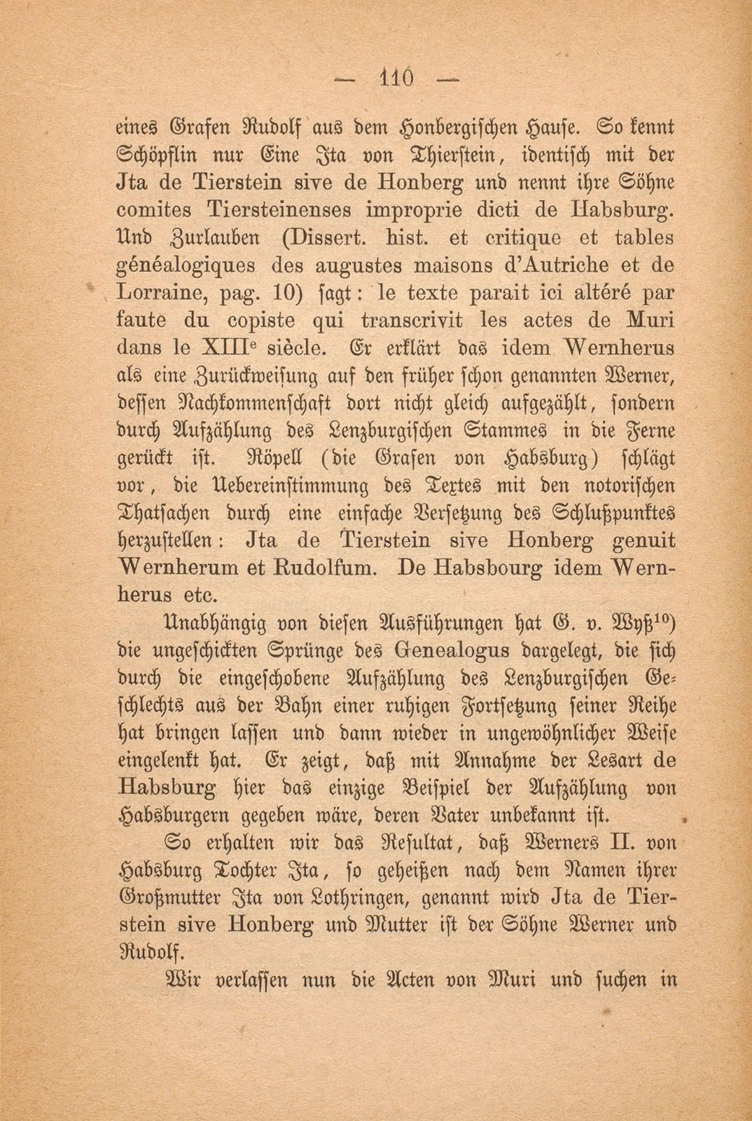 Die Genealogie der Grafen von Thierstein und Honberg – Seite 9