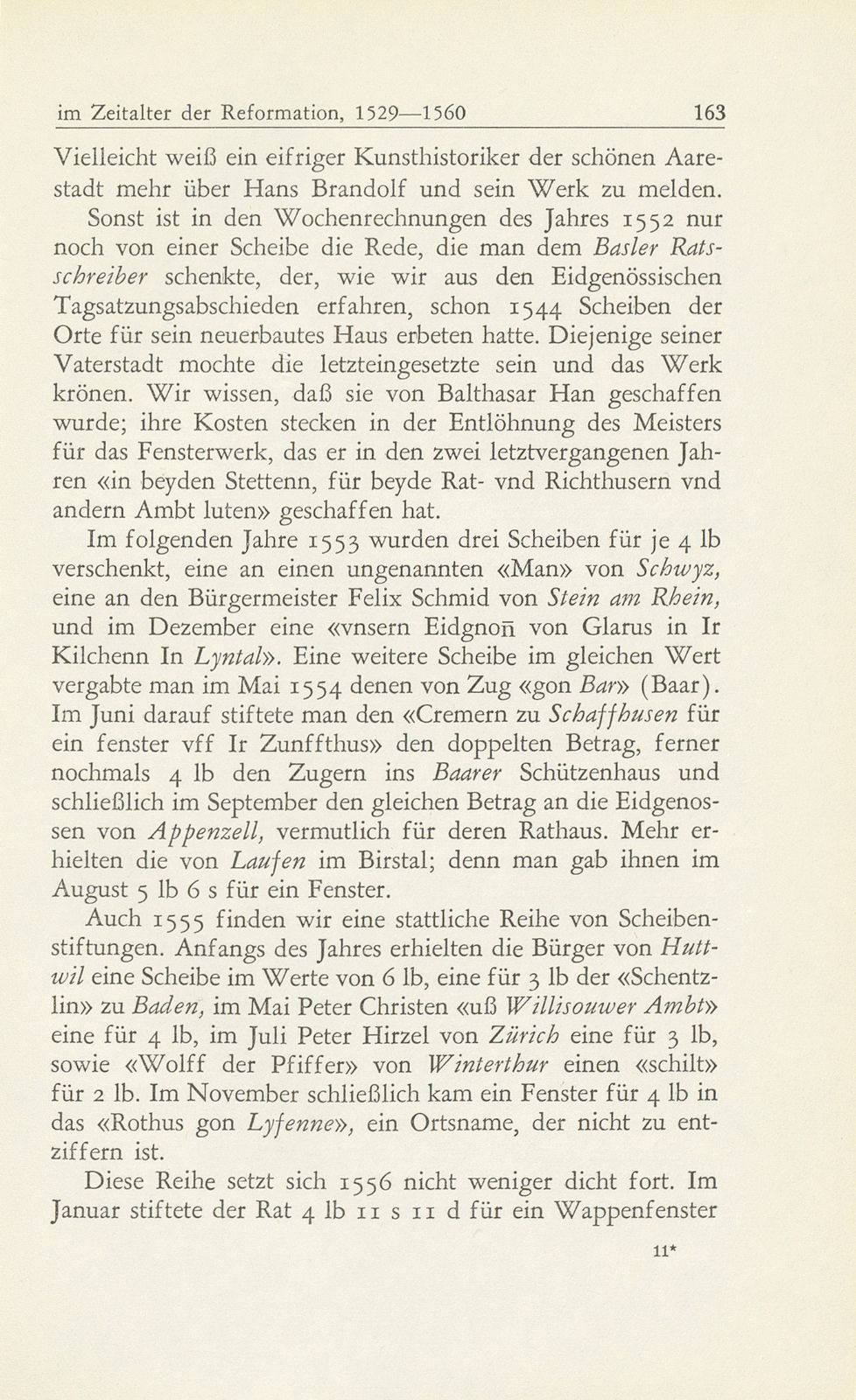 Bau- und Kunstpflege der Stadt Basel im Zeitalter der Reformation, 1529-1560 – Seite 31