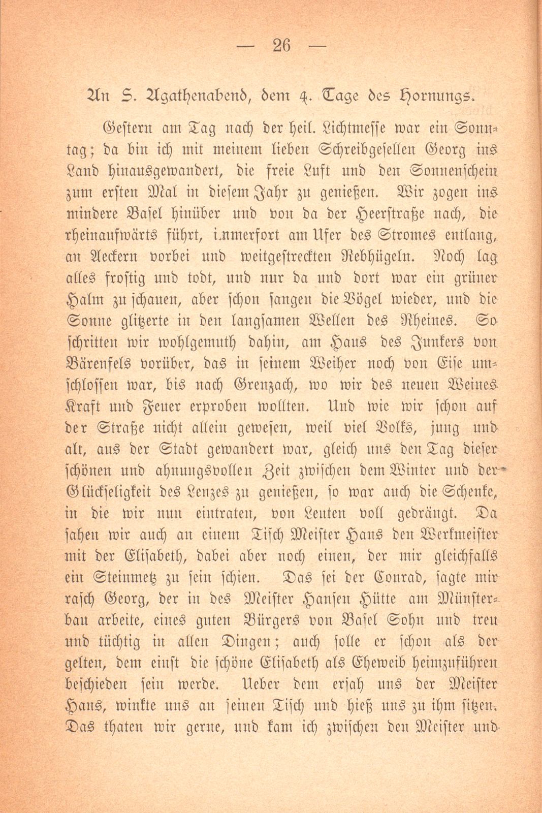 Aus dem Tagebuch des Schreibers Giselbert. (1376-1378) – Seite 14