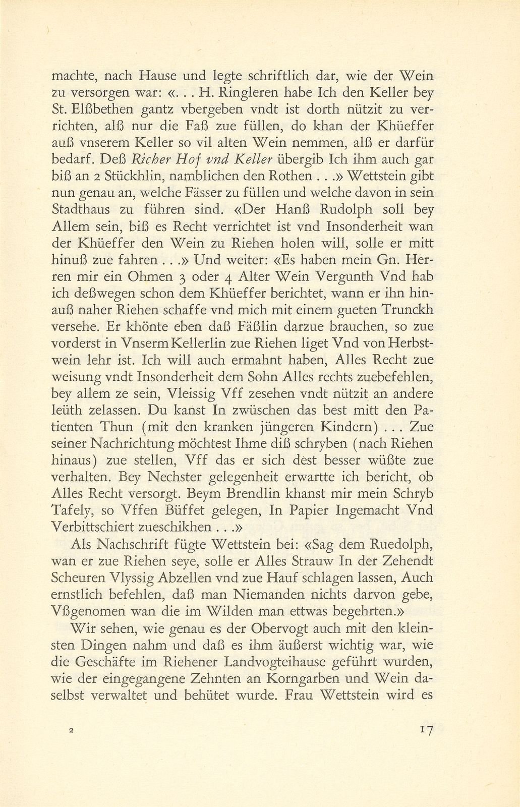 Johann Rudolf Wettstein und Riehen – Seite 5