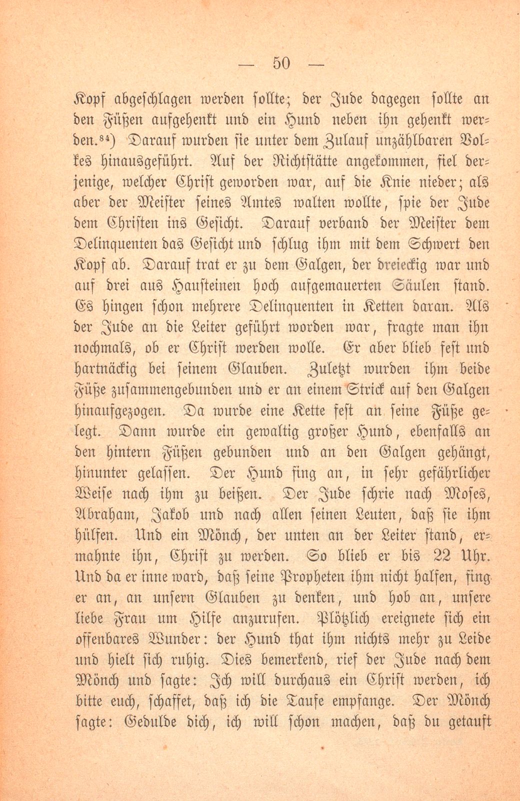 Andrea Gattaro von Padua, Tagebuch der Venetianischen Gesandten beim Concil zu Basel. (1433-1435.) – Seite 50