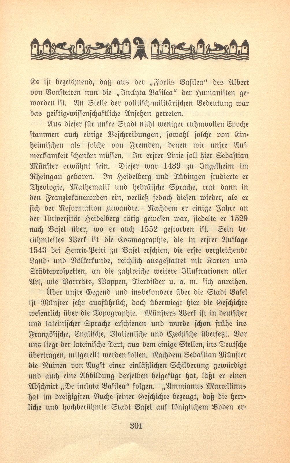 Beschreibungen der Stadt Basel aus dem 15. und 16. Jahrhundert – Seite 18