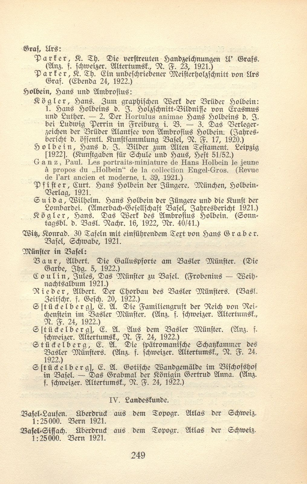 Basler Bibliographie 1922 – Seite 7