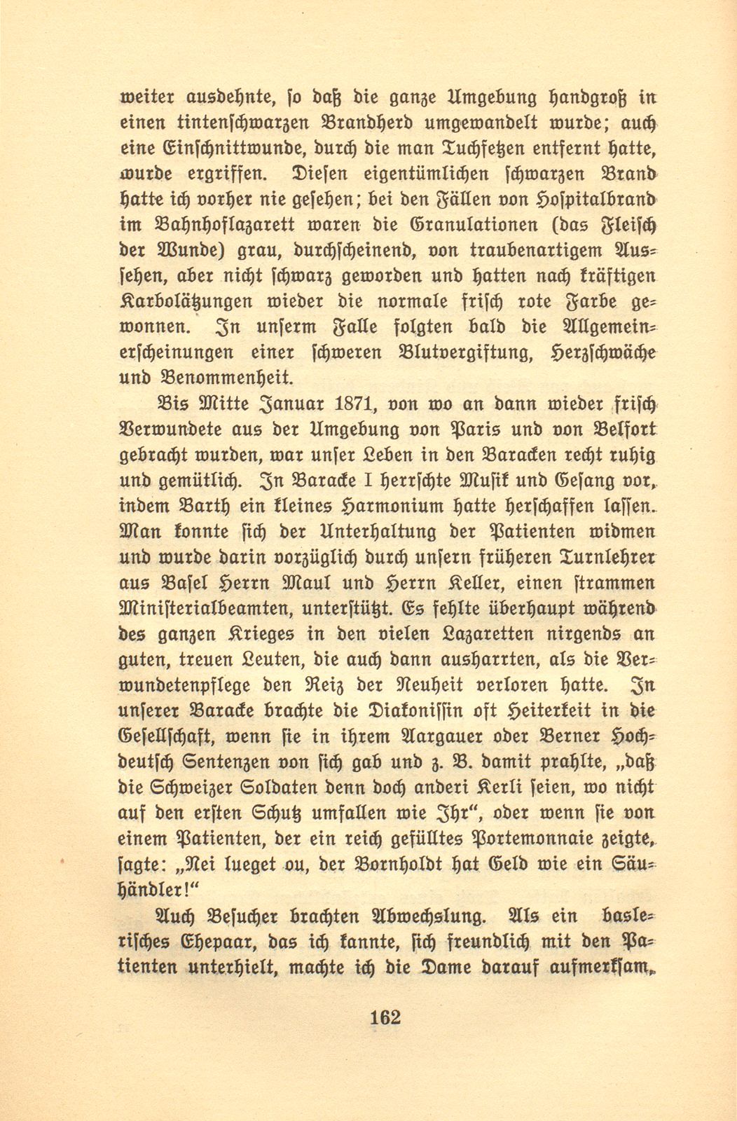 Lazaretterinnerungen aus dem Kriege 1870/71 – Seite 52