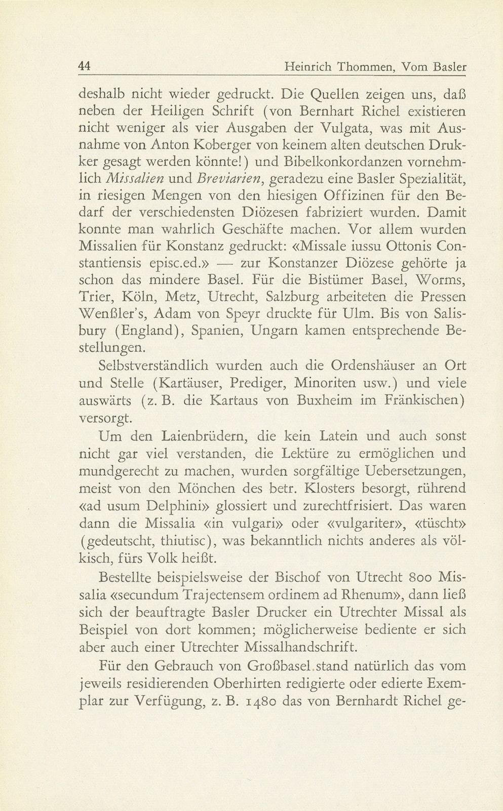 Vom Basler Buchdruck des 15. Jahrhunderts – Seite 15