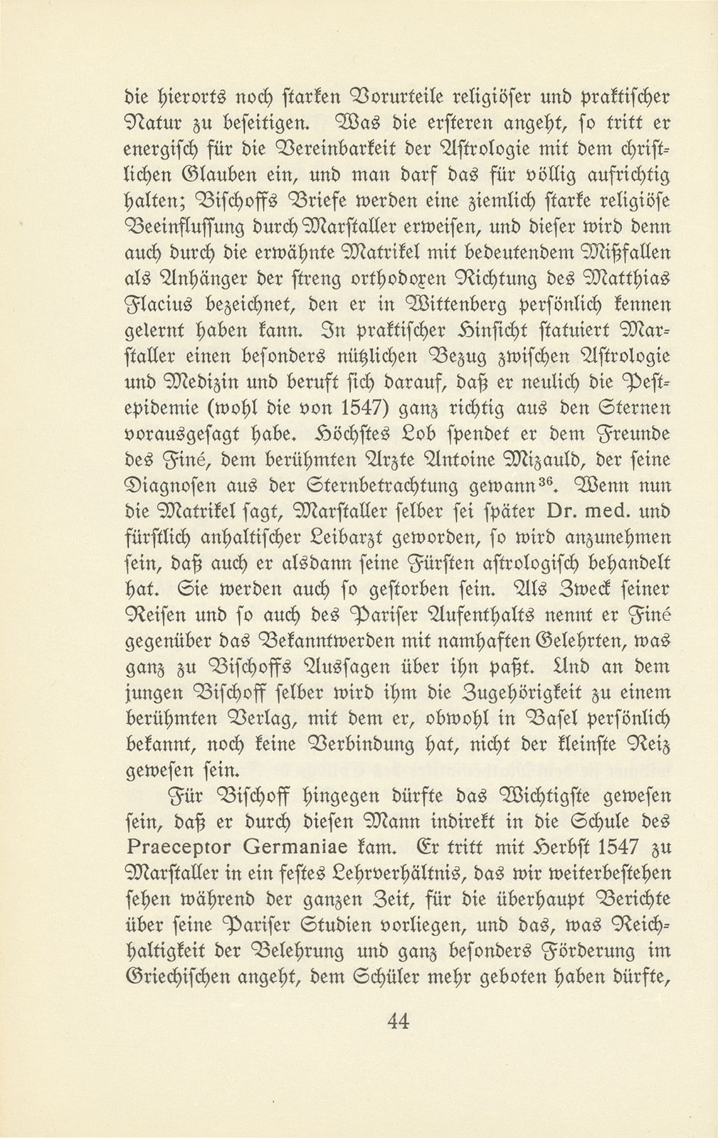 Aus den Lehrjahren Nicolaus Bischoffs des Jüngeren – Seite 19