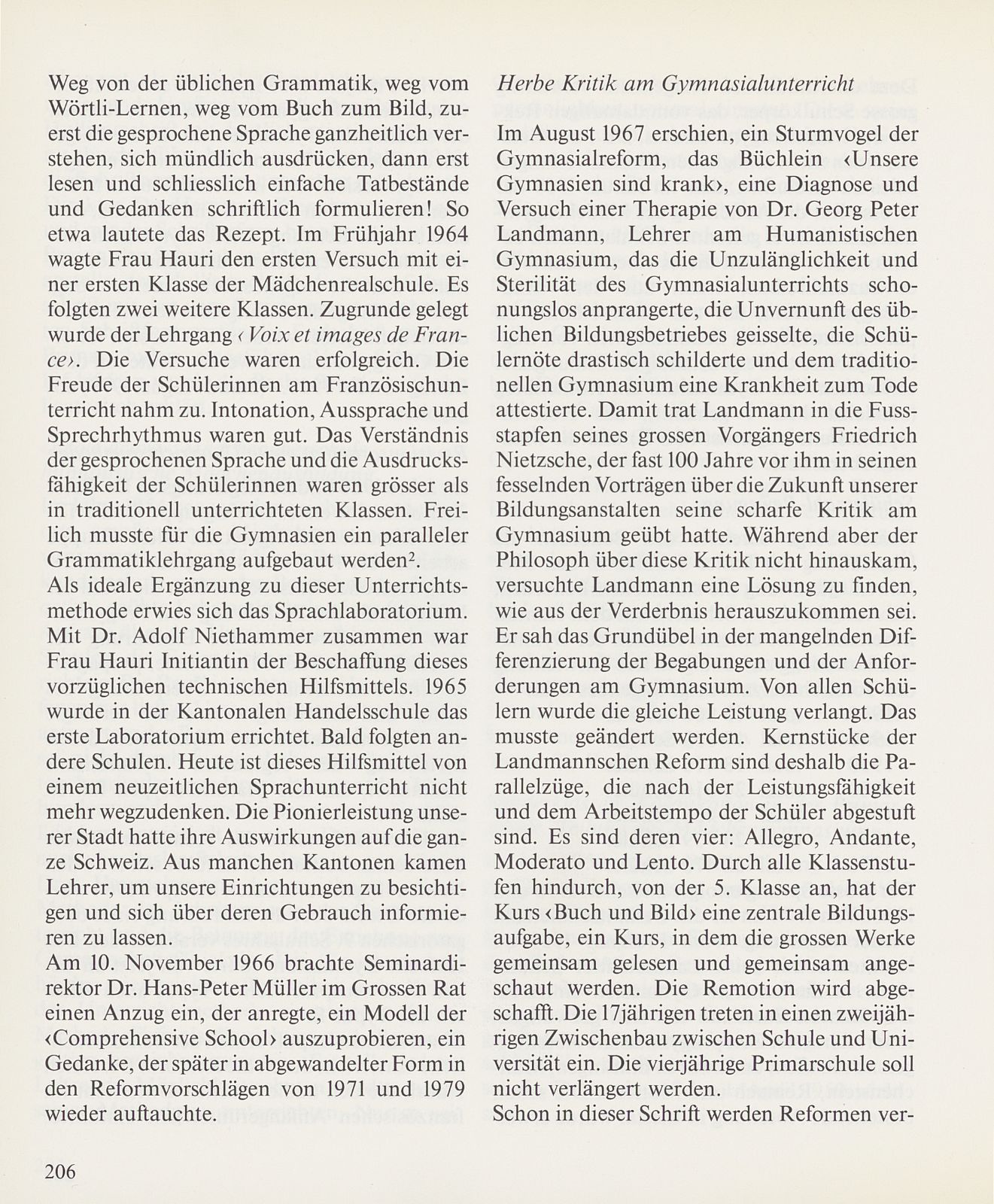 50 Jahre Basler Schule unter dem Schulgesetz vom 4. April 1929 – Seite 5