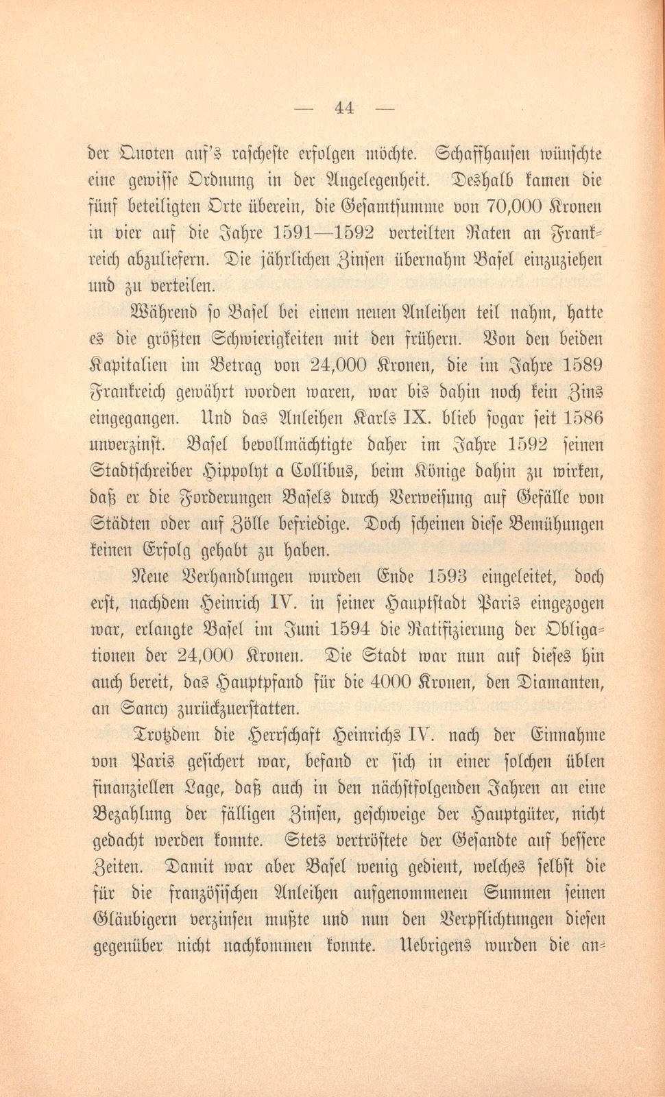 Die Anleihen der französischen Könige bei Basel – Seite 12