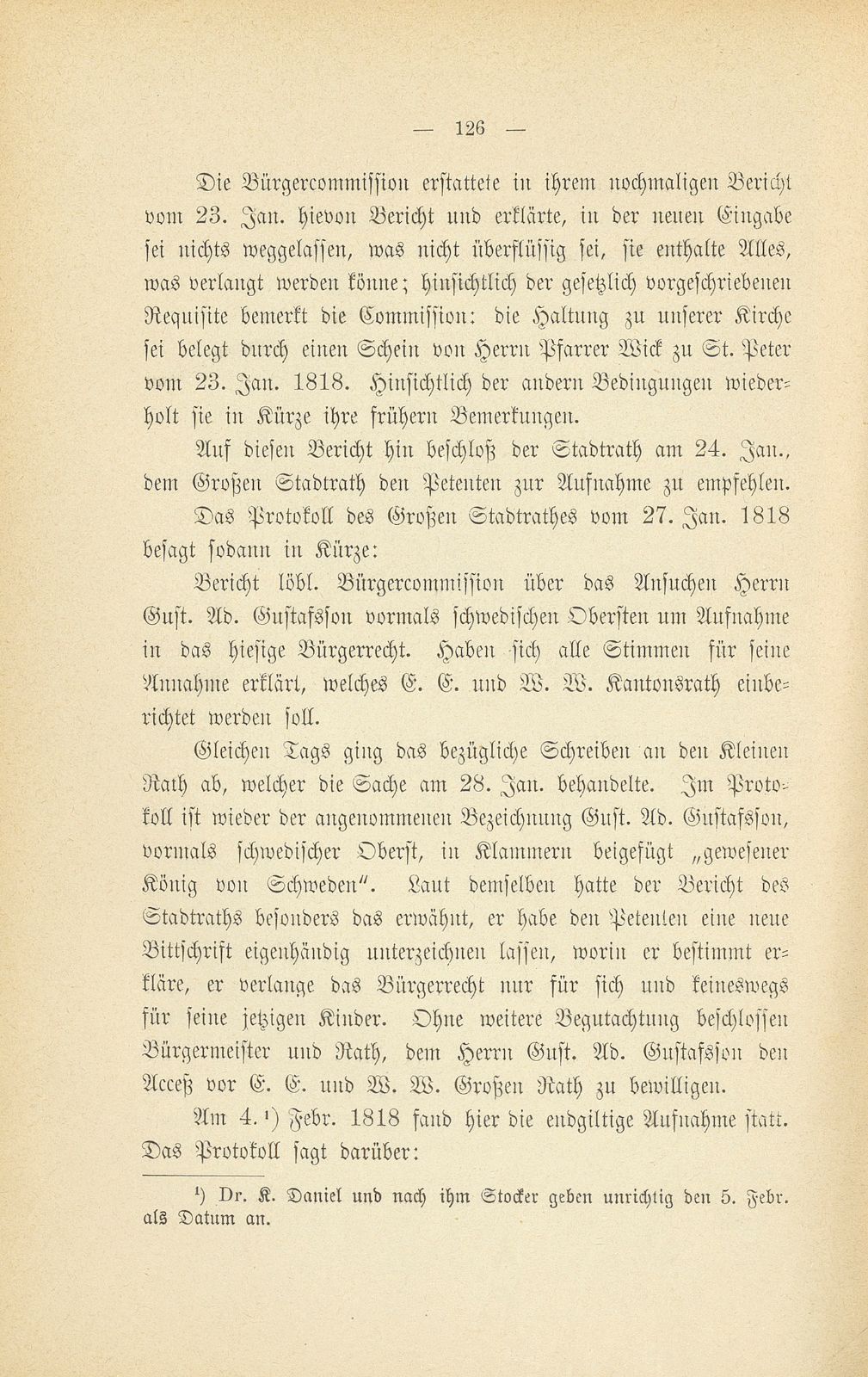 Der Schwedenkönig wird Basler-Bürger – Seite 14