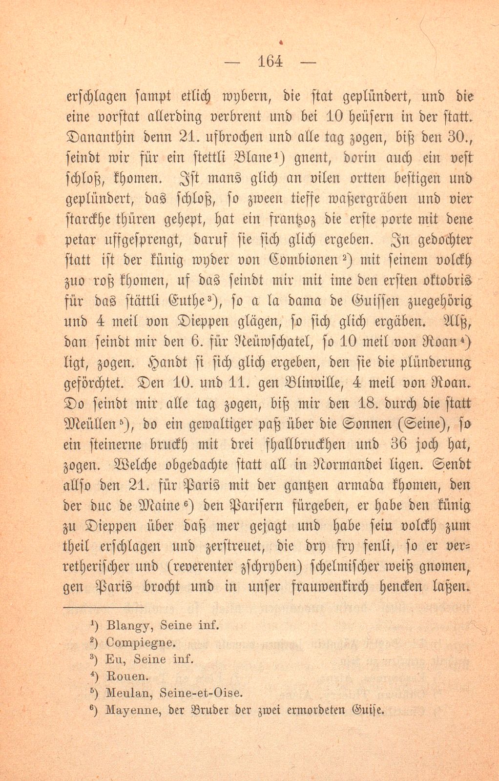 Schicksal einiger Basler Fähnlein in französischem Sold. (1589-1593.) – Seite 15