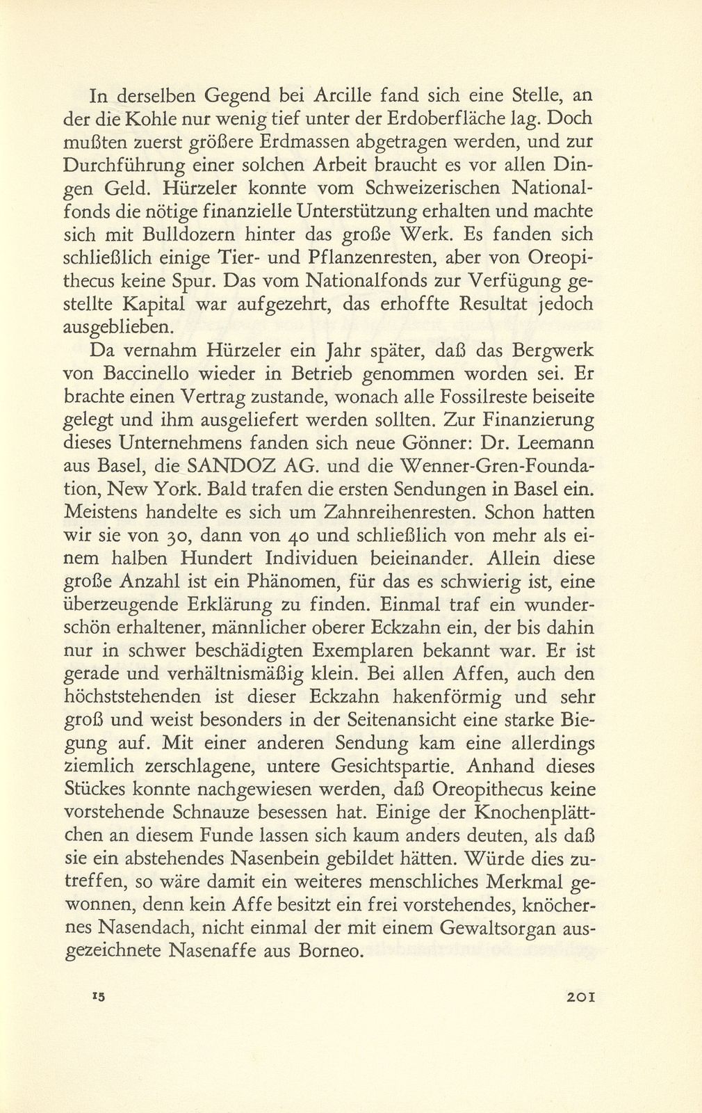 Oreopithecus bambolii, der ‹Urmensch› aus der Toscana – Seite 9