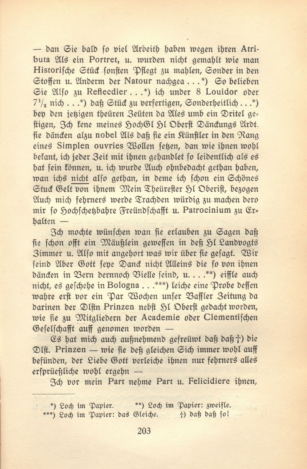 C.F. von Staal und Emanuel Handmann. (Nebst acht Briefen des Künstlers.) – Seite 9