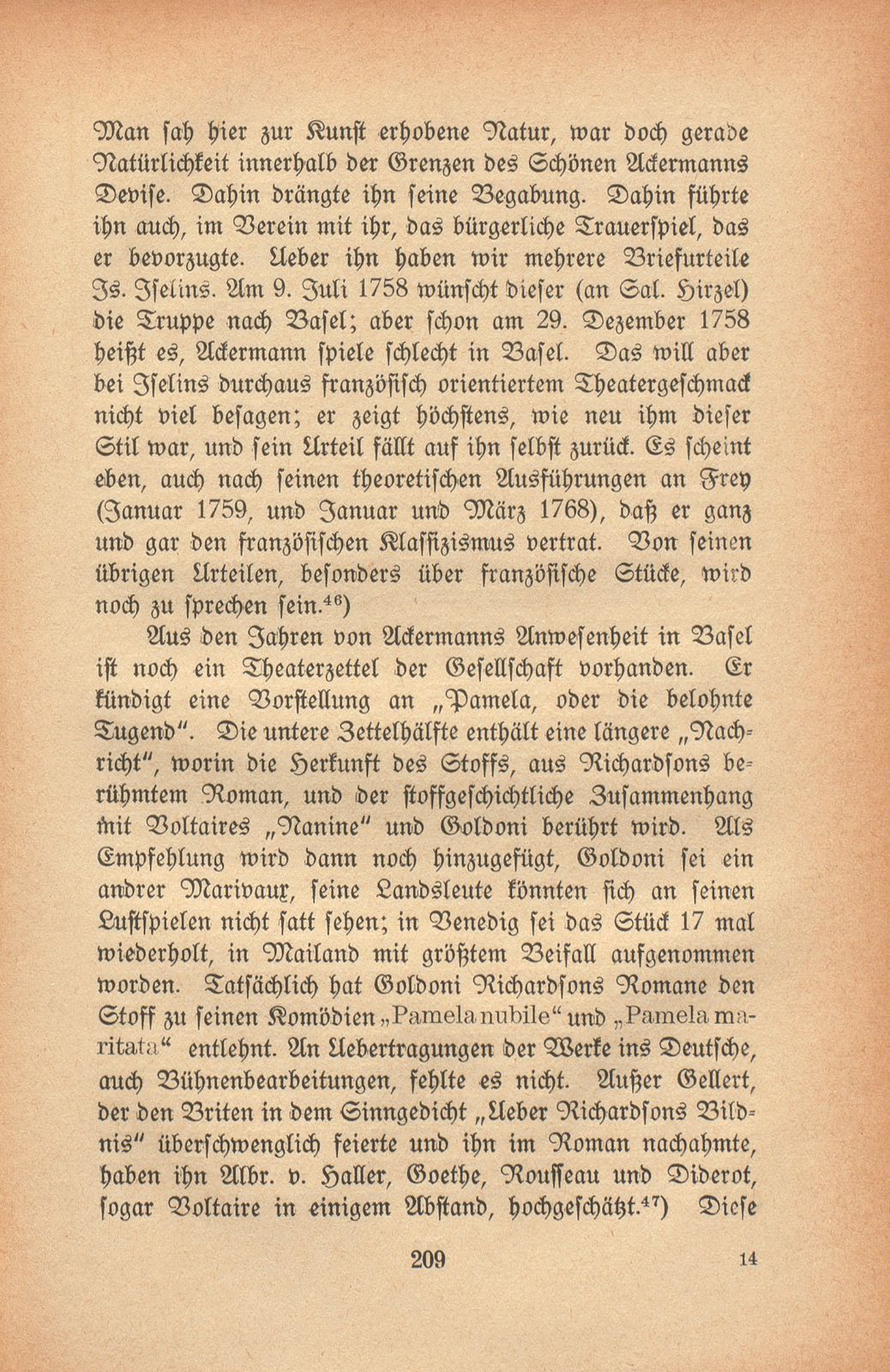 Basels Komödienwesen im 18. Jahrhundert – Seite 33