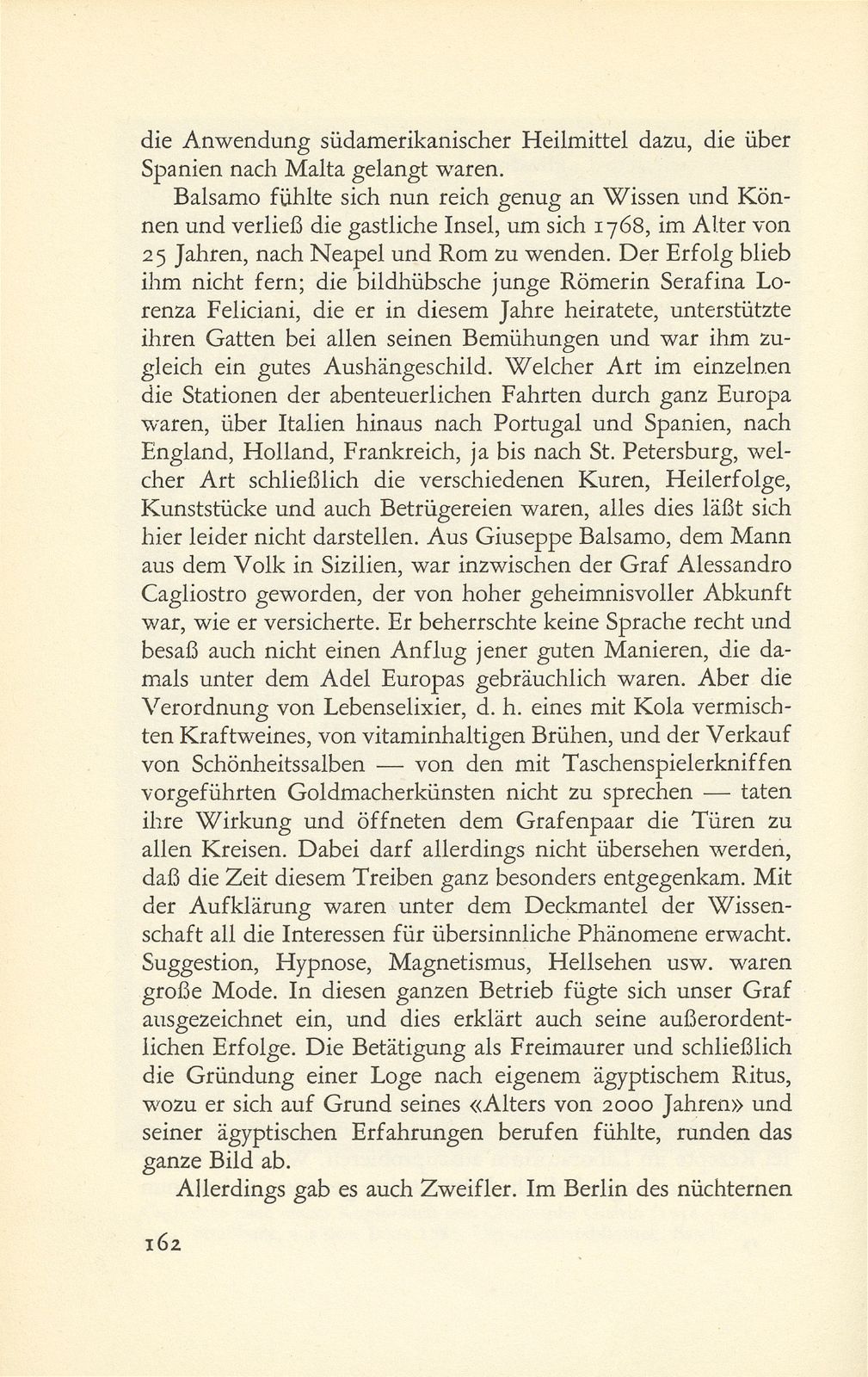 Cagliostro in den Augen seiner Zeitgenossen – Seite 5