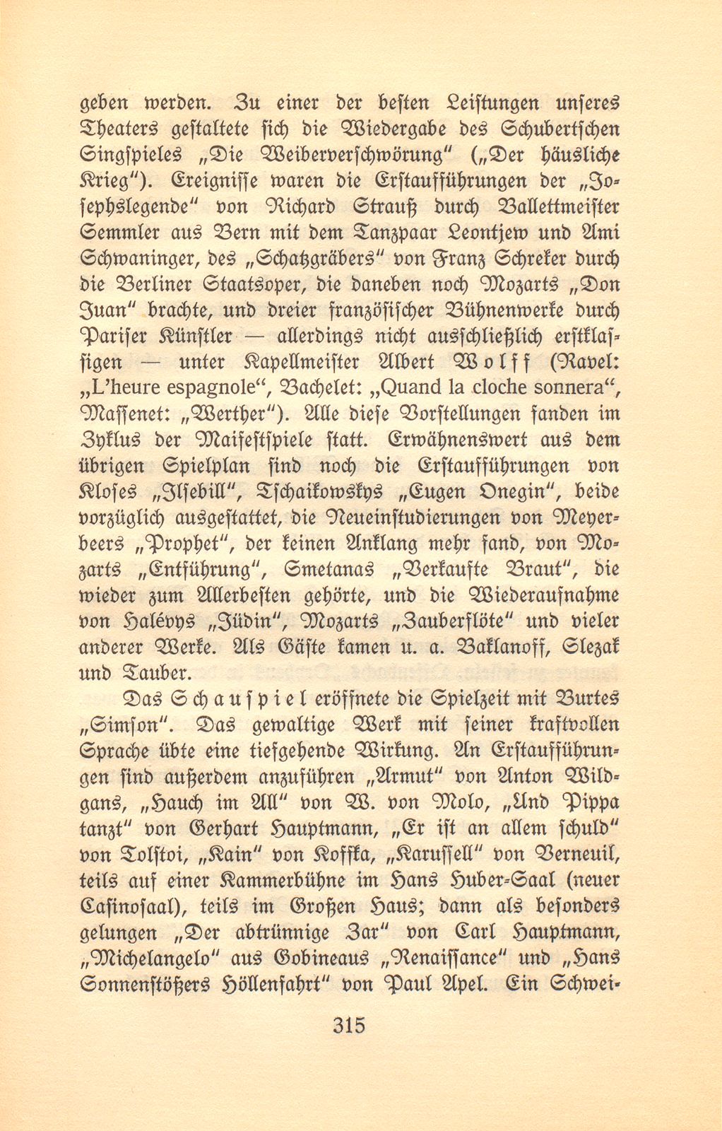 Das künstlerische Leben in Basel vom 1. November 1922 bis 1. Oktober 1923 – Seite 3