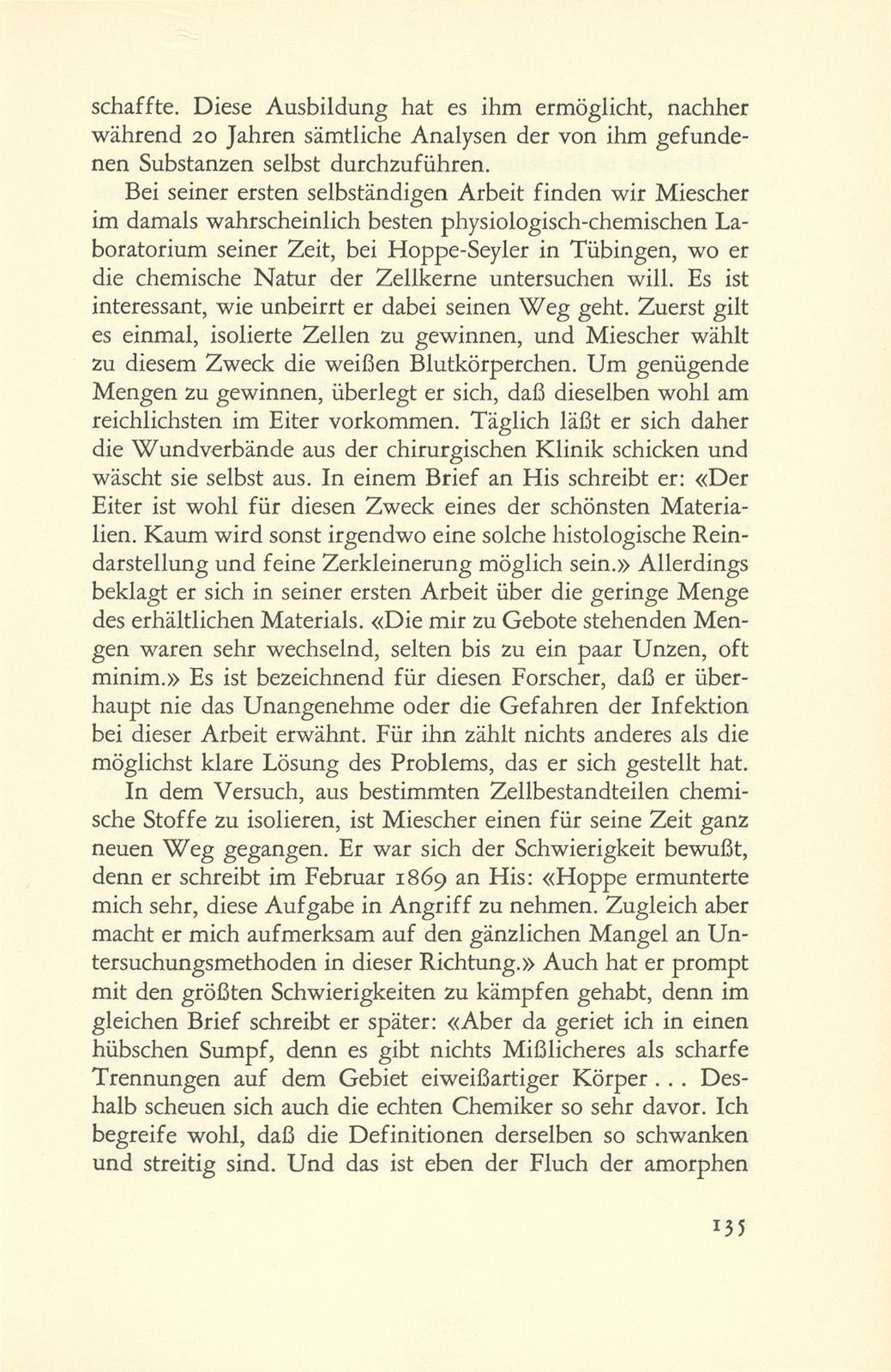 Friedrich Miescher, der Entdecker der Nukleinsäuren (1844-1895) – Seite 2