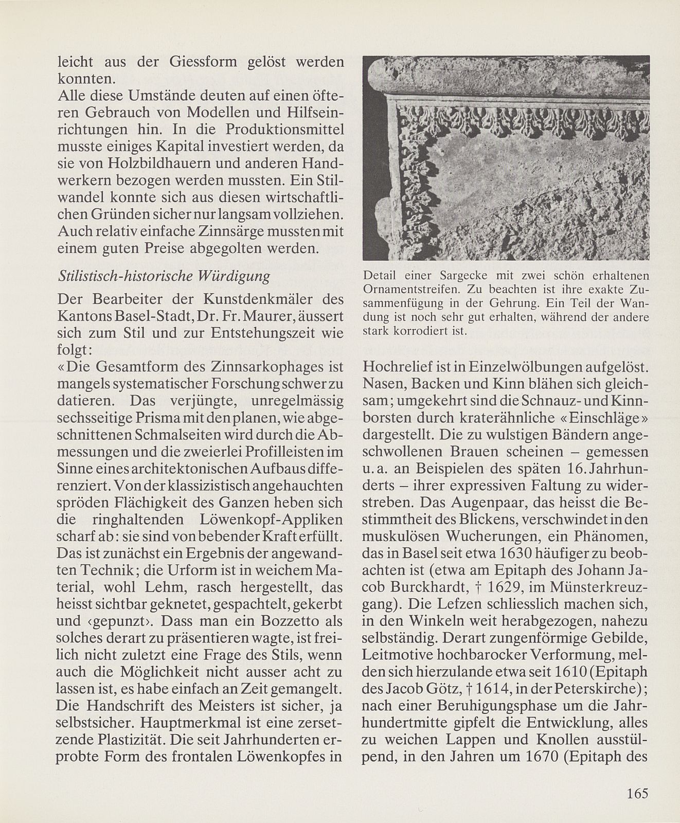 Der ‹Basler› Zinnsarg aus der Predigerkirche – Seite 7