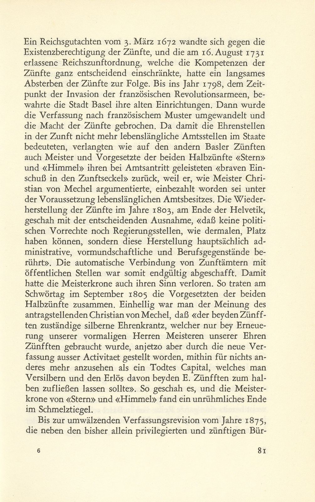 Aus der Geschichte E.E. Zunft zum Himmel – Seite 18